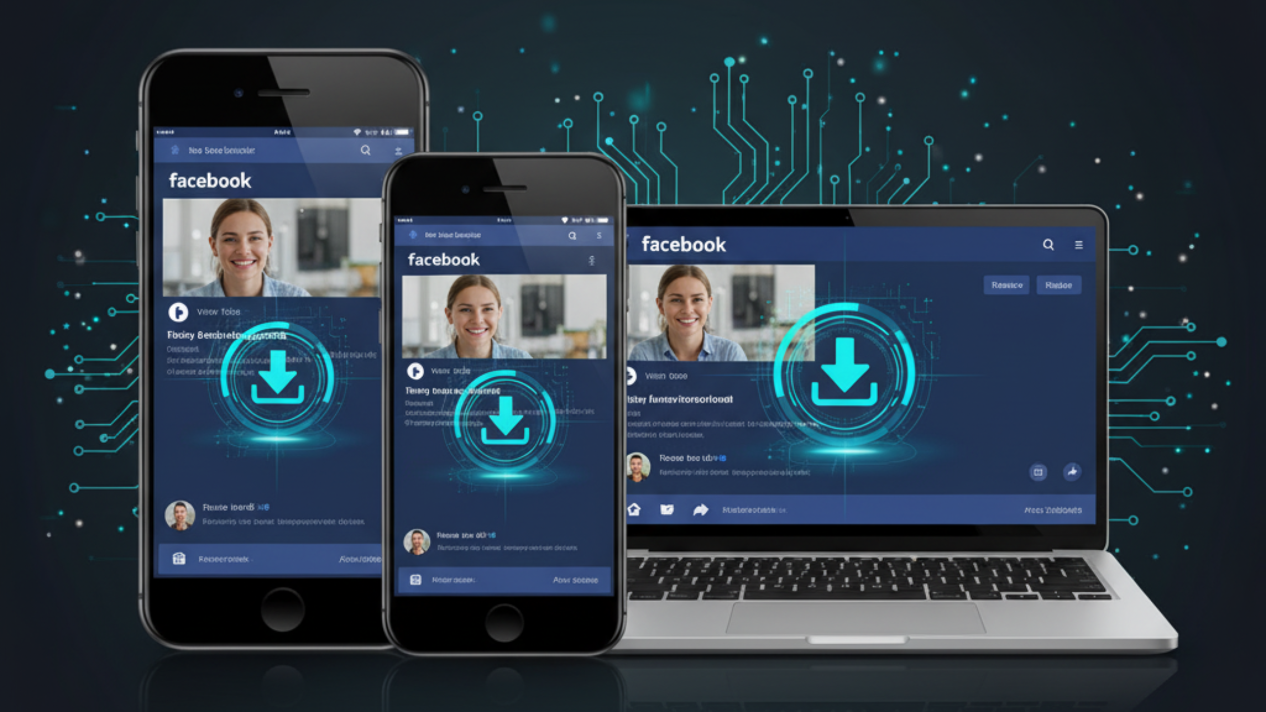 Download Facebook videos on iPhone, Android, and PC devices