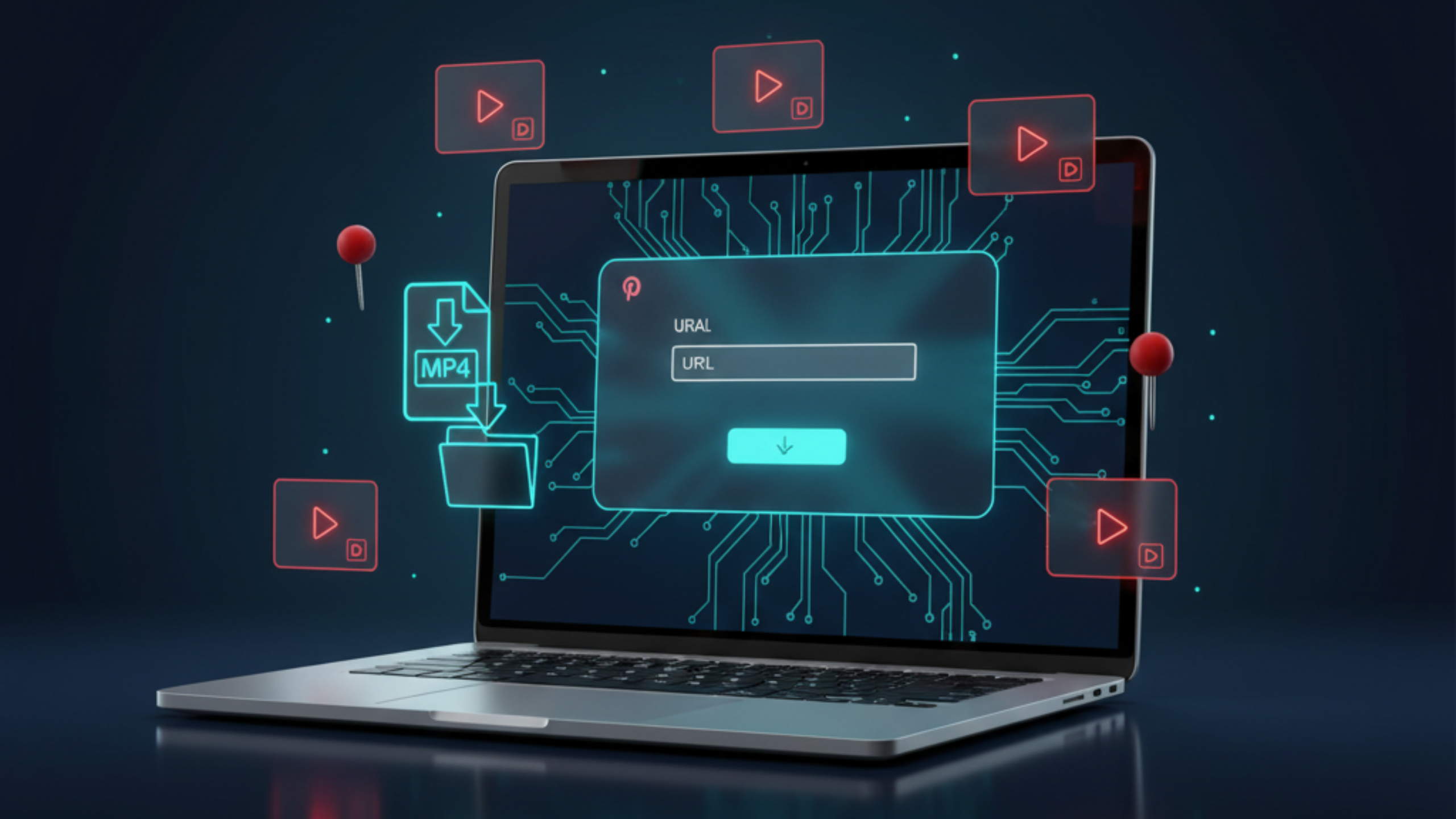 Download Pinterest videos in HD MP4 using FreeSocialDownloader