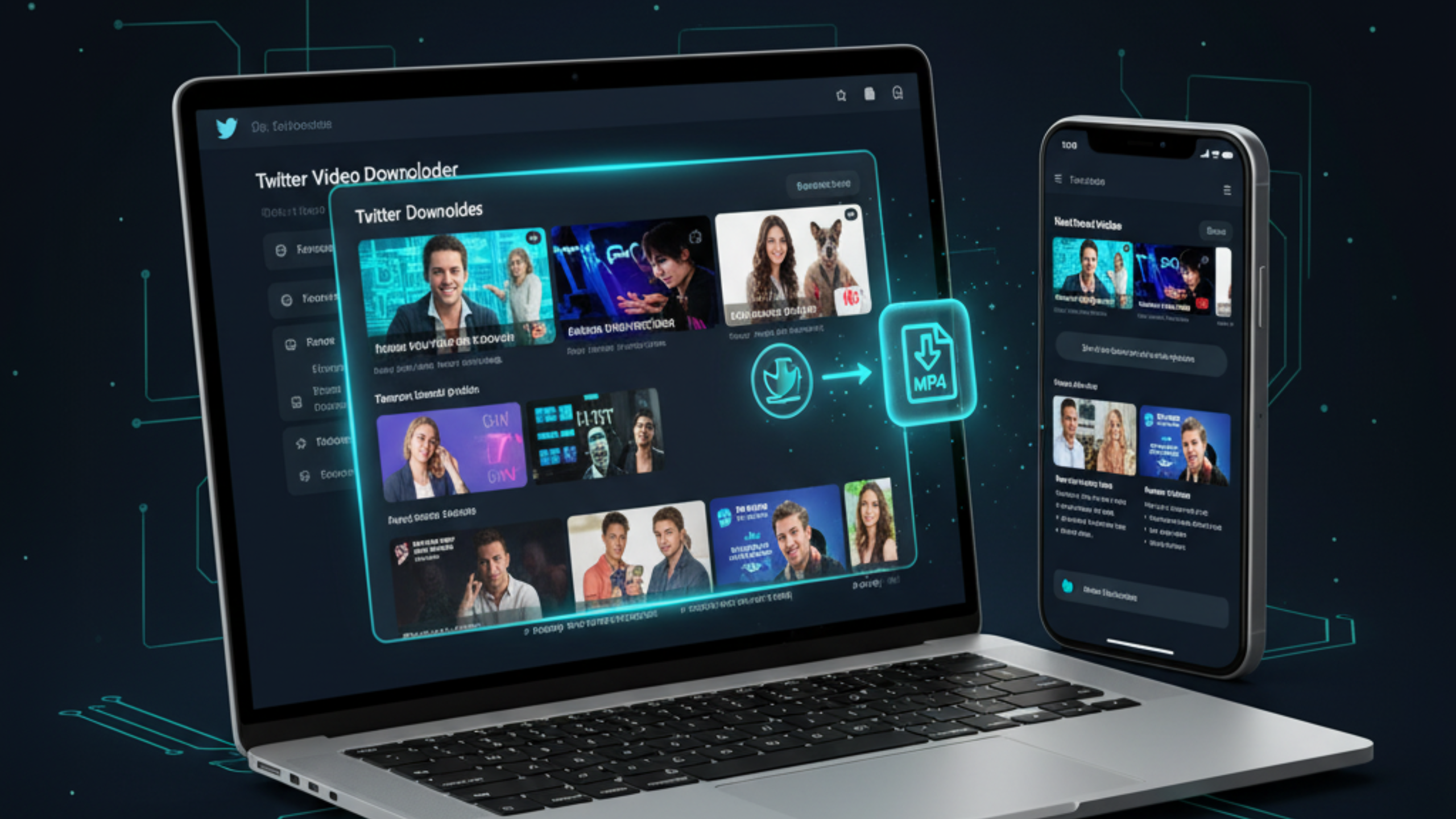 Twitter video downloader for X - download videos online in HD MP4