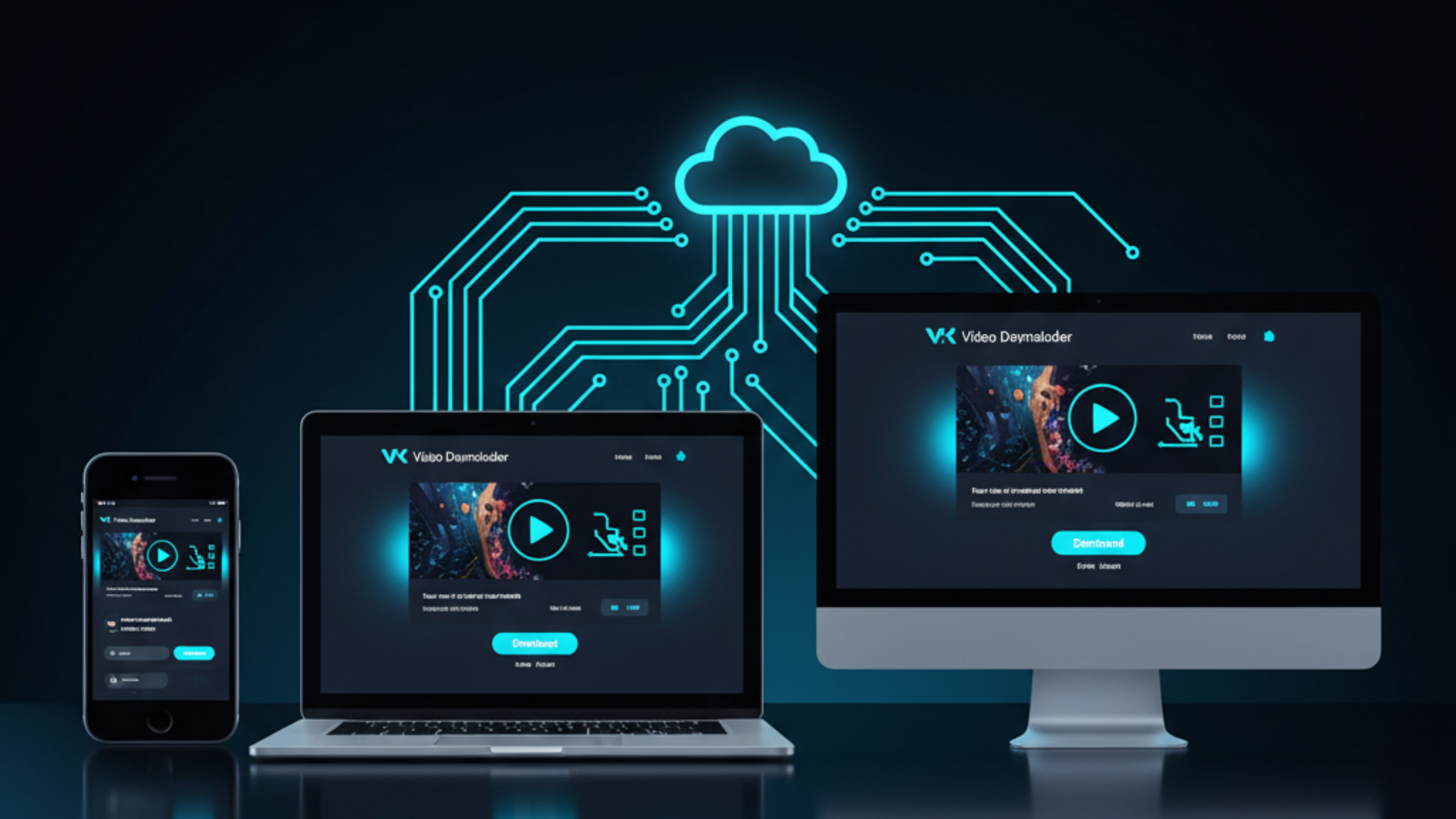 VK video downloader working on iPhone Android PC and Mac using FreeSocialDownloader